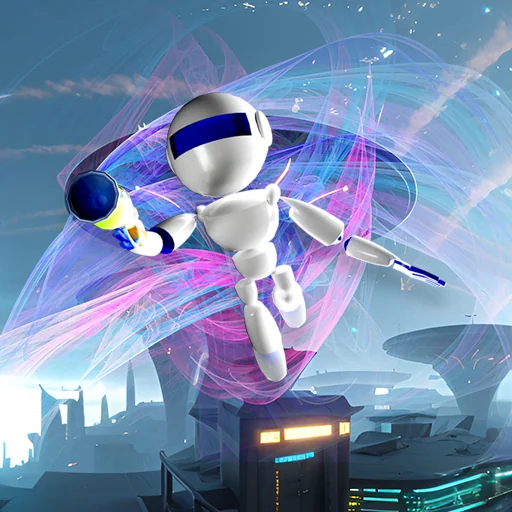 The Balls To The Wall robot character.